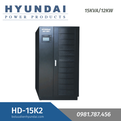 Bộ lưu điện UPS 15KVA Hyundai HD-15K2